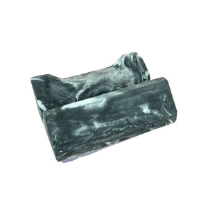Porte savon "Neptune" teinté noir 